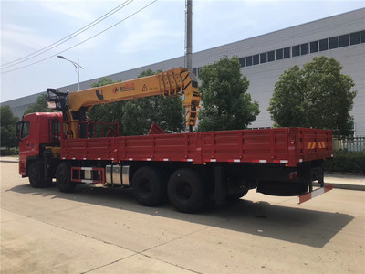 德州16吨随车吊平板车 融合高效起重与灵活运输的工程利器