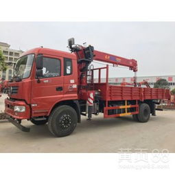 东风随车吊 高效多能的平板车作业伙伴